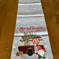 Christmas Car Table Runner