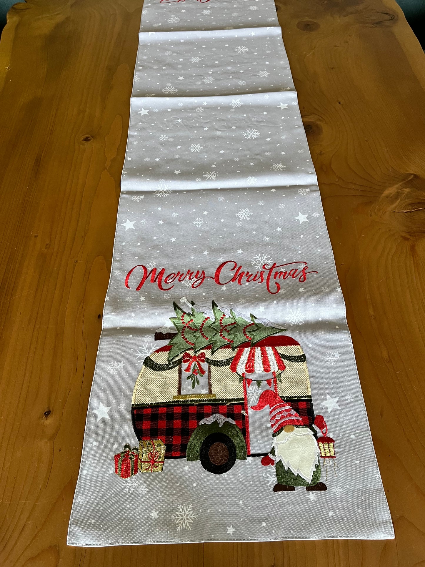 Christmas Car Table Runner