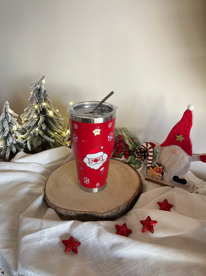 Christmas Large Stainless Cup