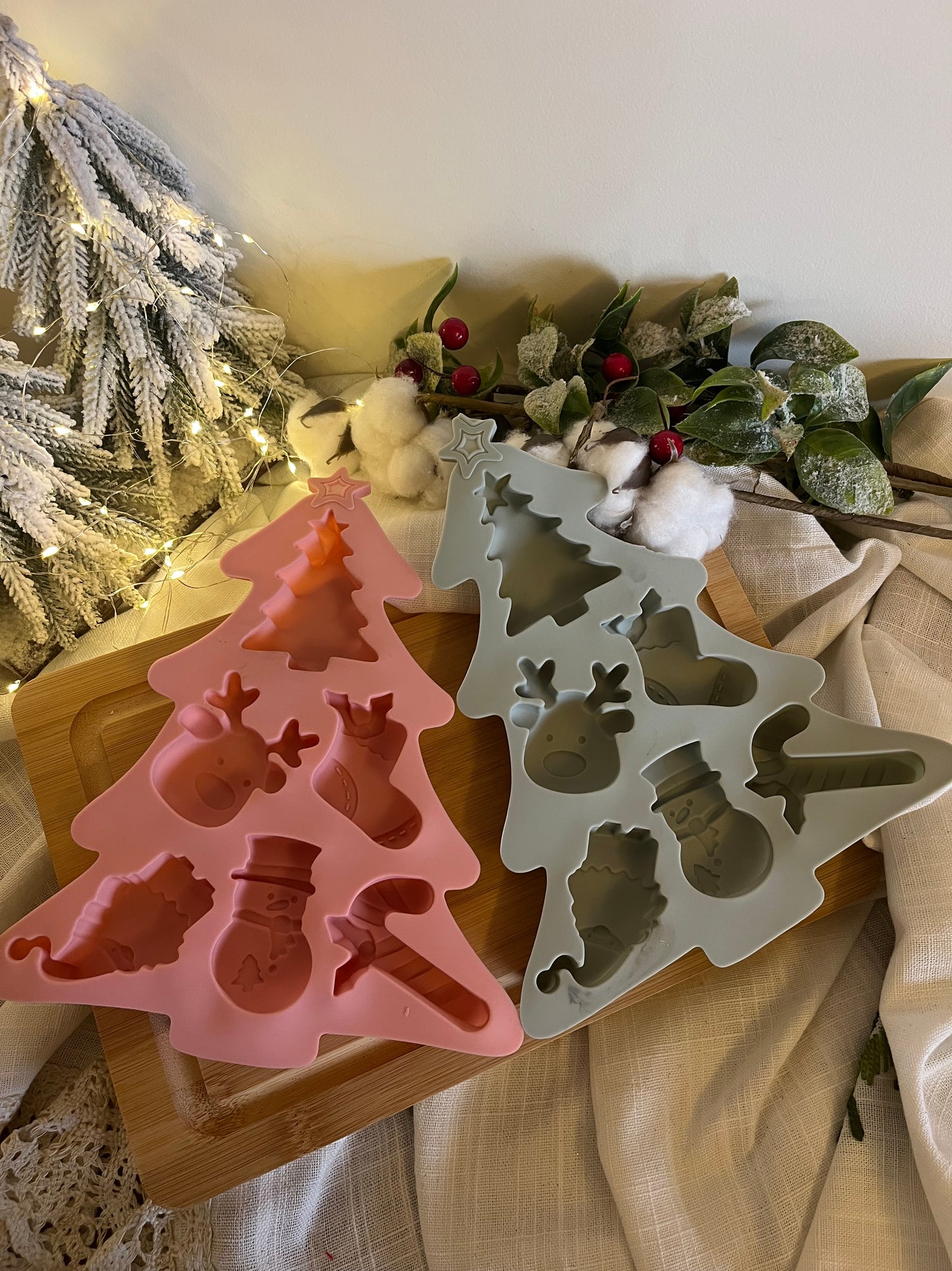 Christmas Silicone Mold - Several Shapes