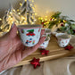 Christmas Coffee Cups Set of 12