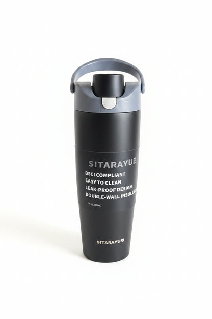 Sitarayuri Insulated Straw Bottle 900ml