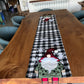 Christmas Wool Gnome Table Runner