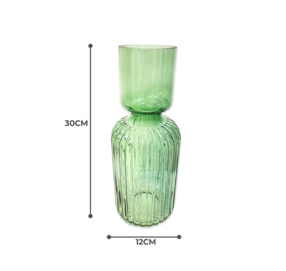 Long Strip Glass Vase