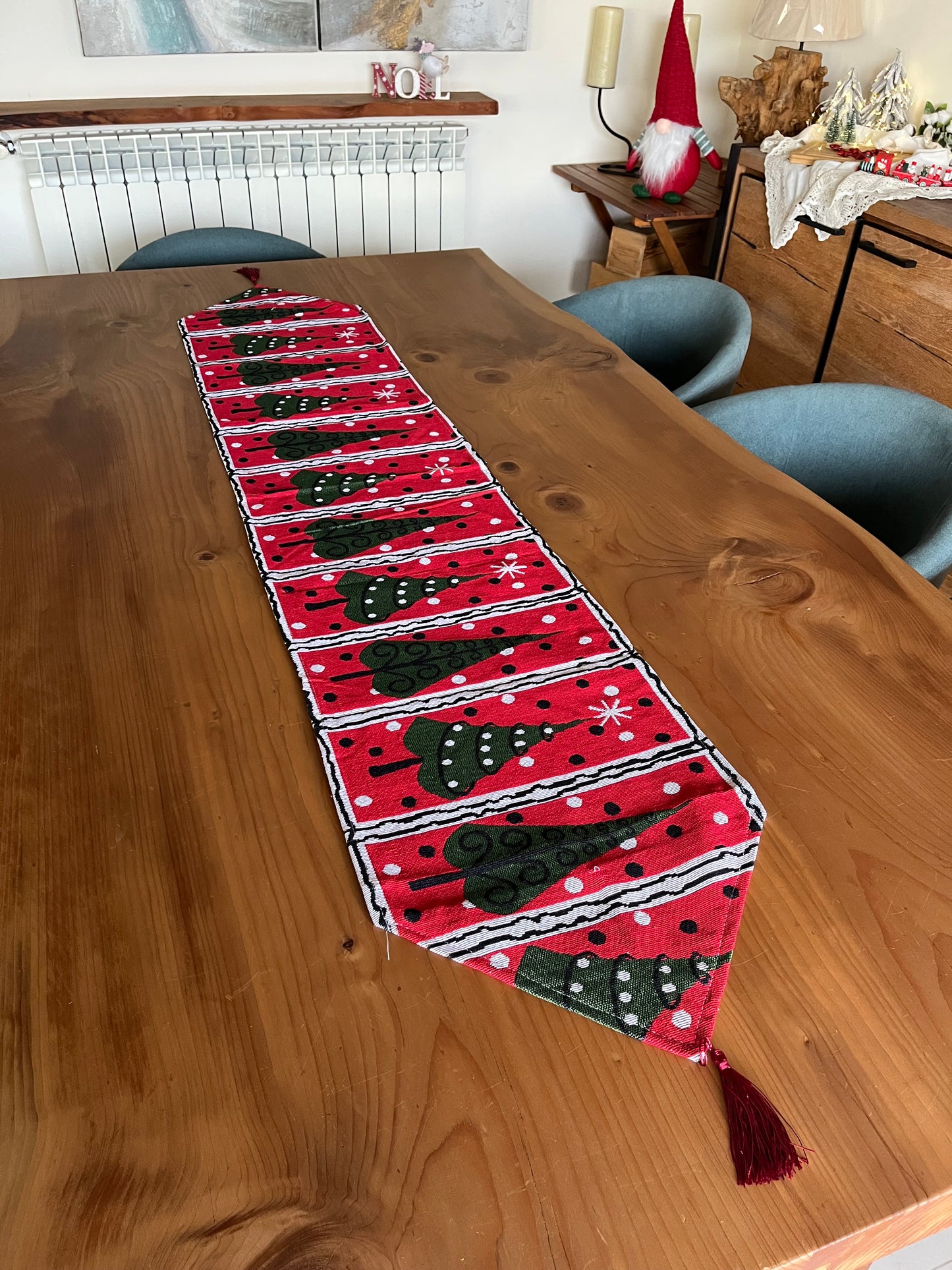 Christmas Trees Table Runner
