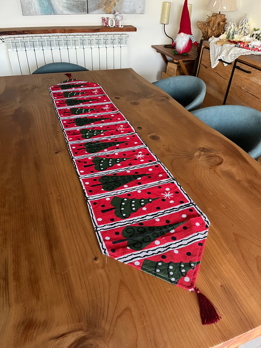 Christmas Trees Table Runner