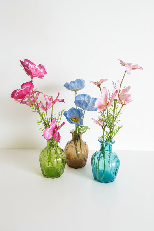 Colorful Glass Small Vases