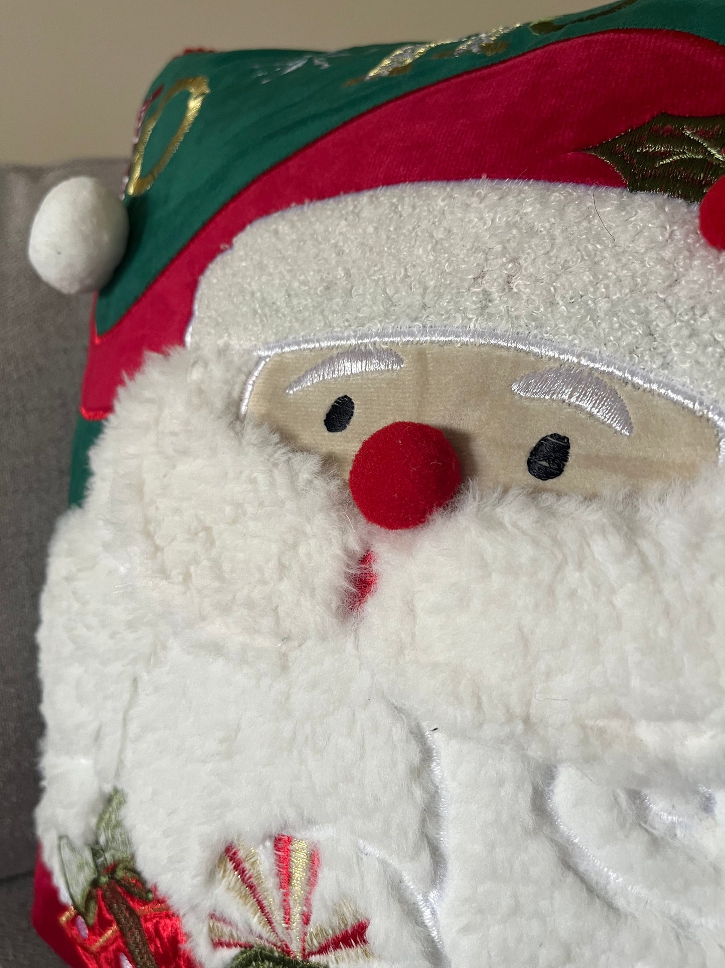 Christmas Santa Cushion Cover 45x45cm