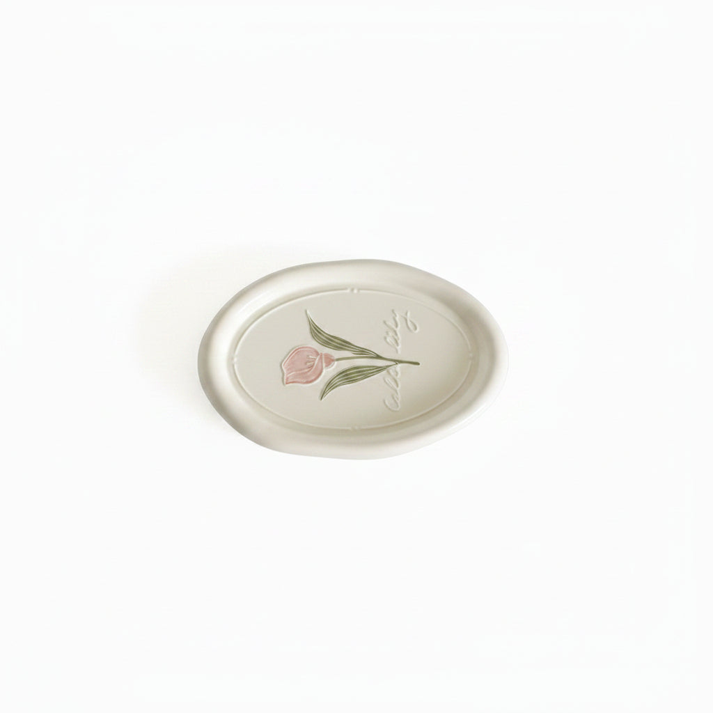 Tulip Oval Plate