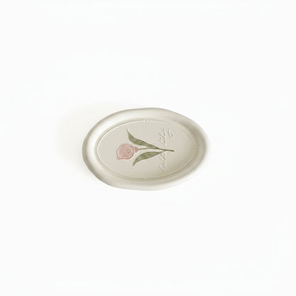 Tulip Oval Plate