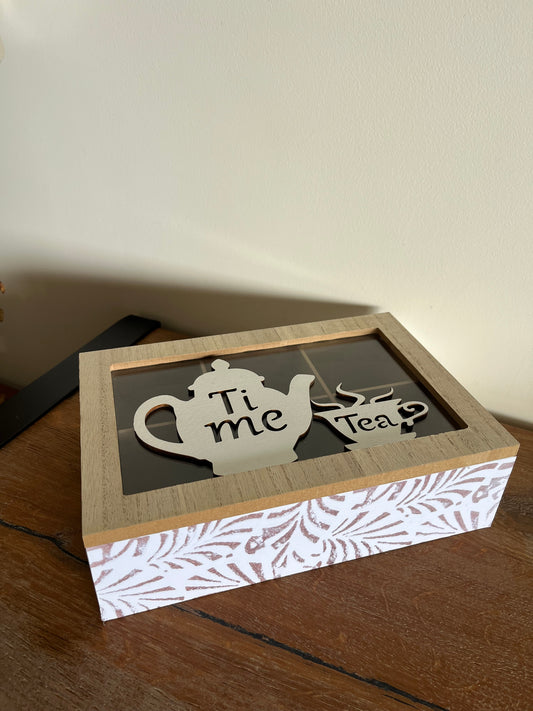 Wooden Tea Box