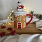Christmas House Mug with Cover