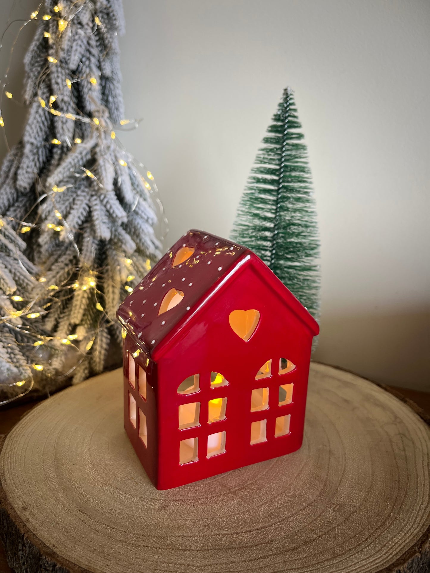 Christmas Red Small Houses