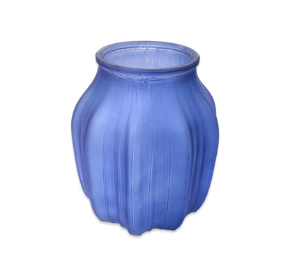 Short Matte Glass Vase