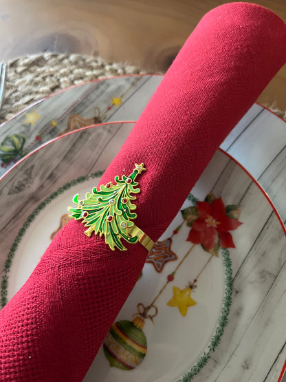 Christmas Tree Napkin Rings