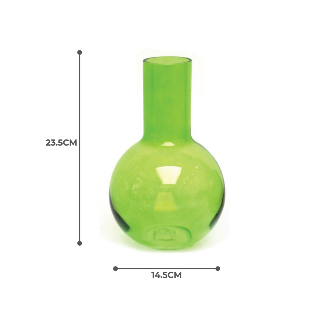 Green Bubble Vase