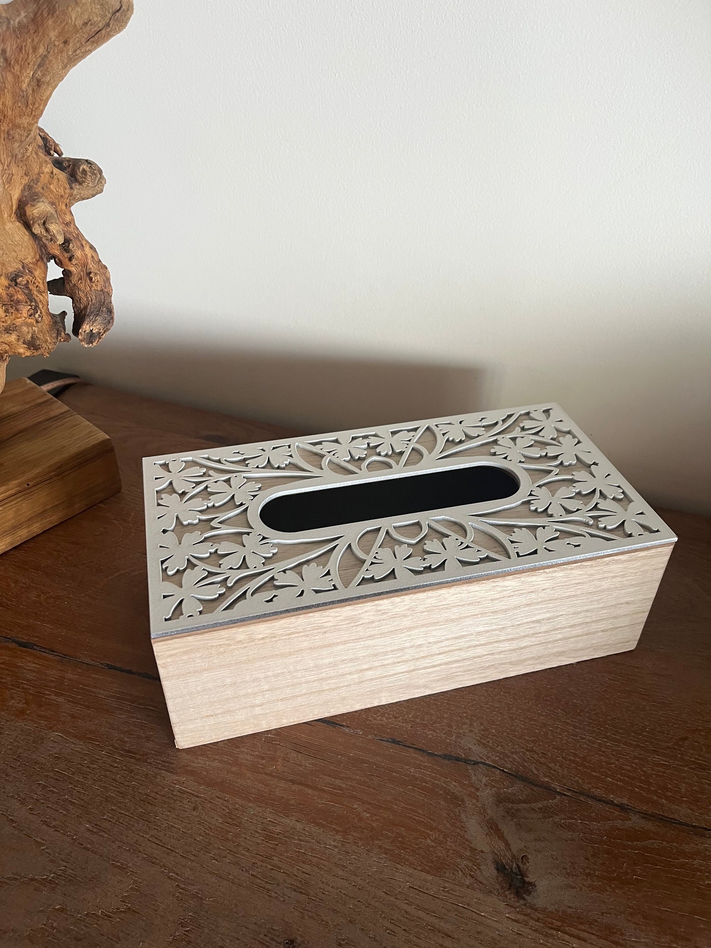 Wooden Tissue Box