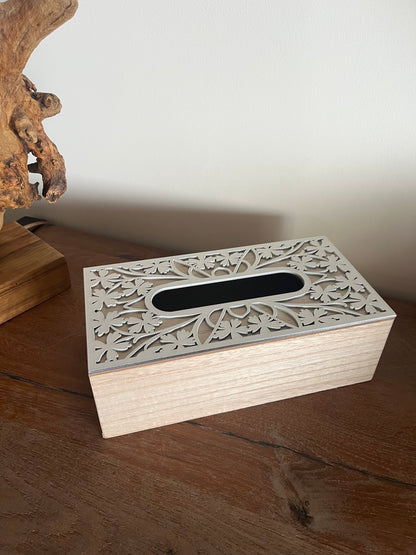 Wooden Tissue Box