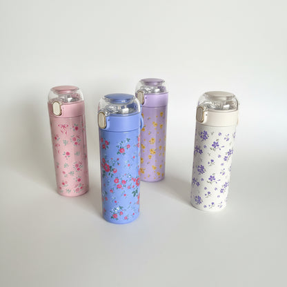 Straw Stainless Bottle 420ml