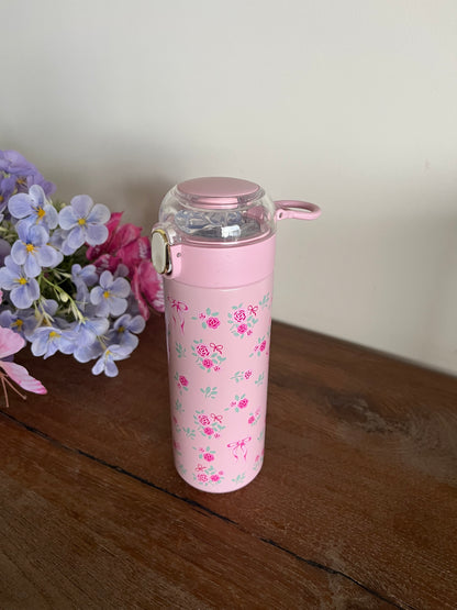 Straw Stainless Bottle 420ml
