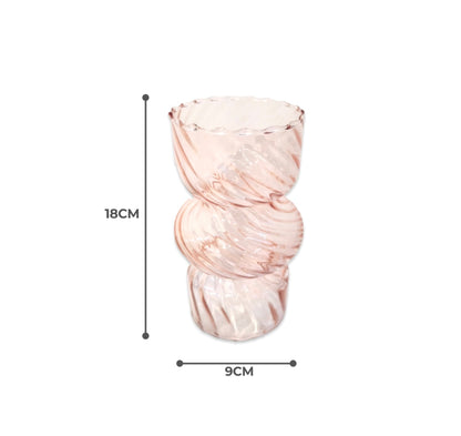 Swirl Glass Vase