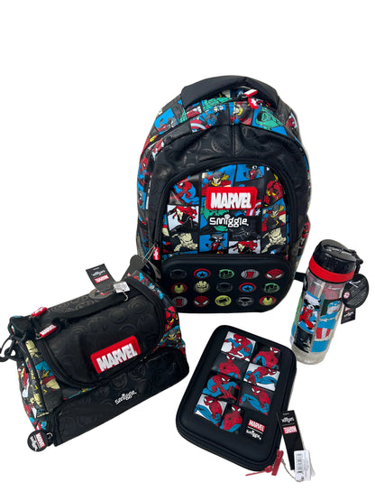 Smiggle Backpack Marvel 4 pieces Set