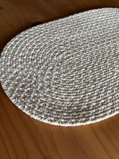 Handwoven Oval Placemat