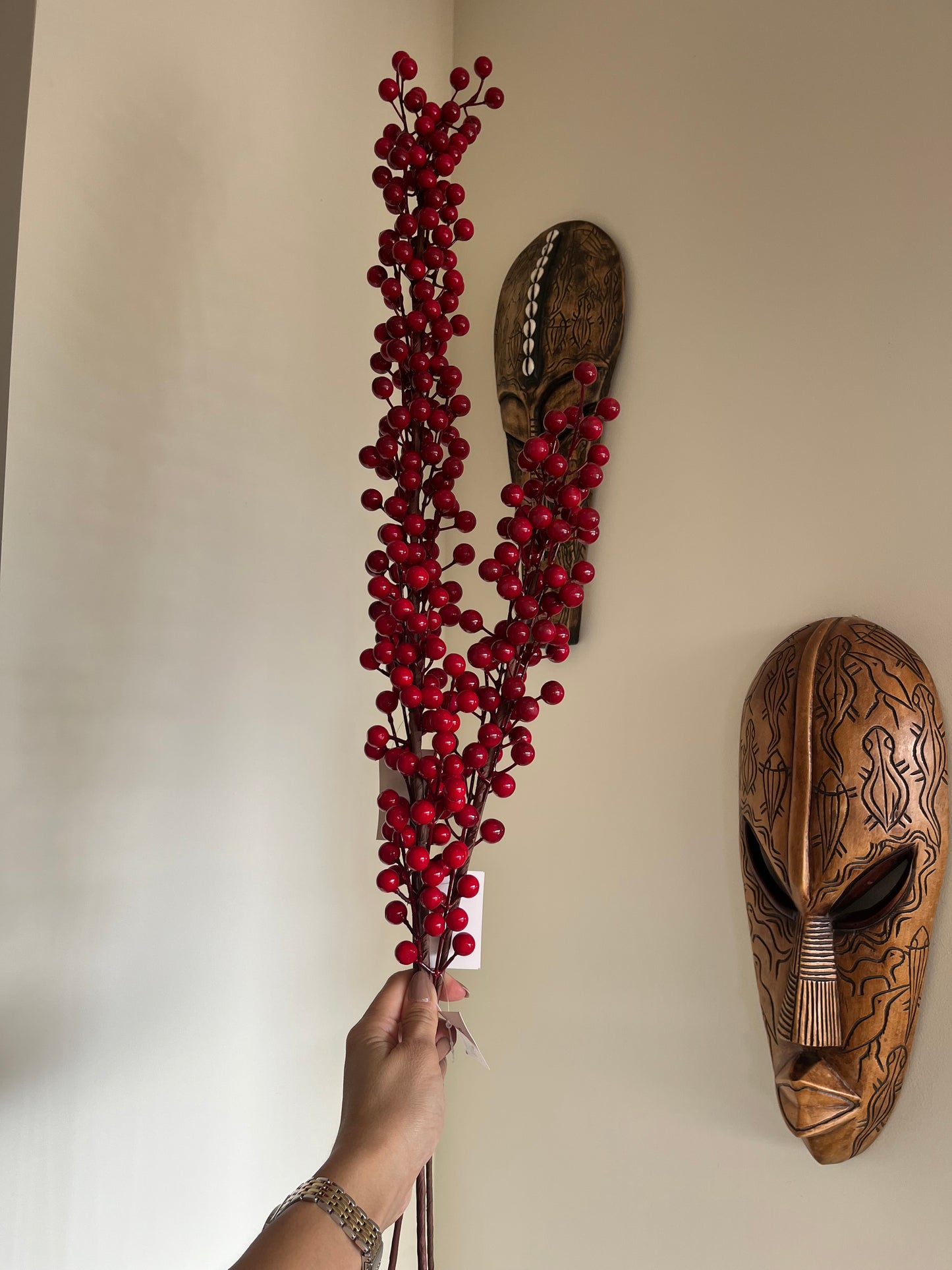 Christmas Red Berries Branches