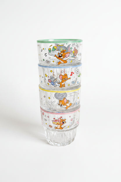 Disney Set of 4 Glass Cups