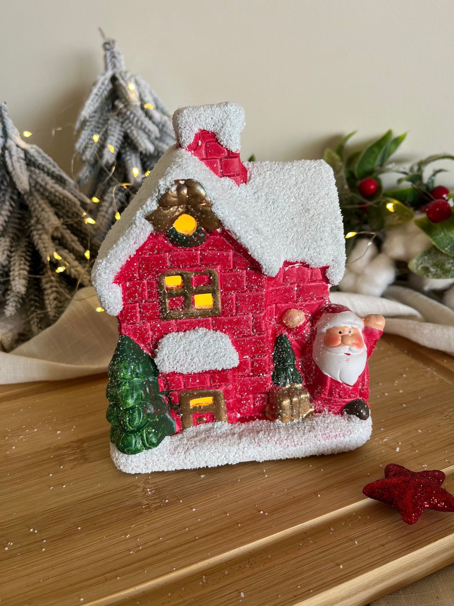 Christmas Decorative Santa House