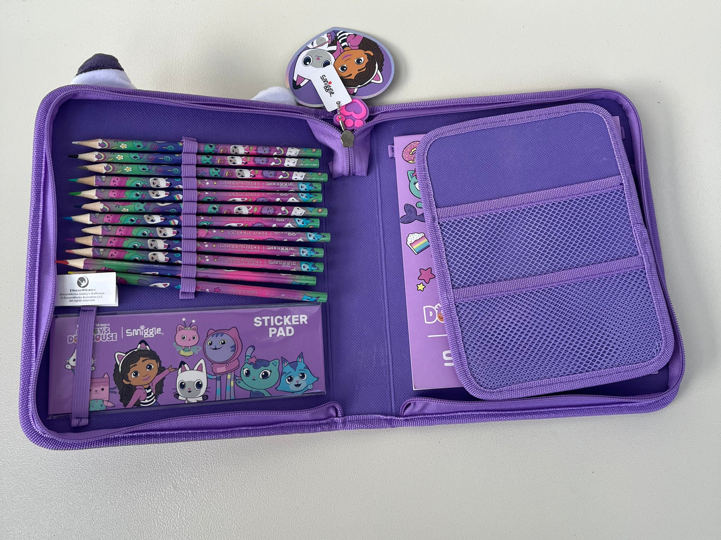Smiggle Gabby's Dollhouse Stationery Kit