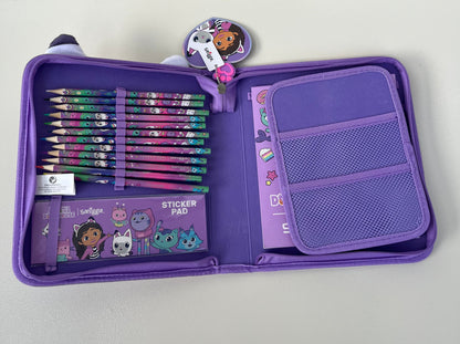 Smiggle Gabby's Dollhouse Stationery Kit