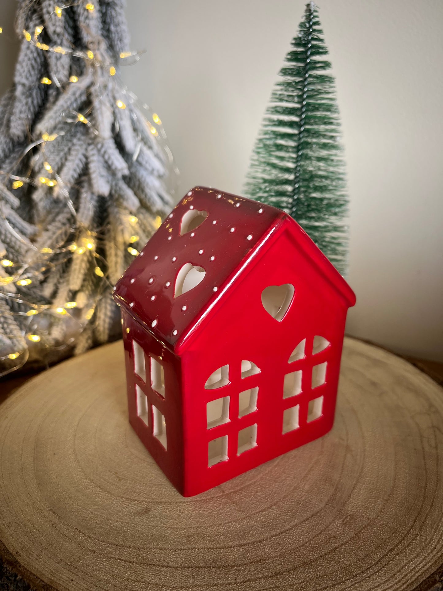 Christmas Red Small Houses