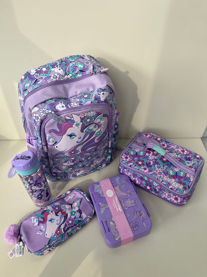 Smiggle Backpack Unicorn 5 pieces Set