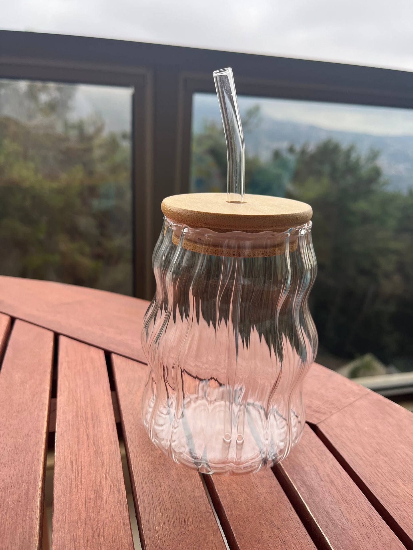 Iced Coffee Straw Cup