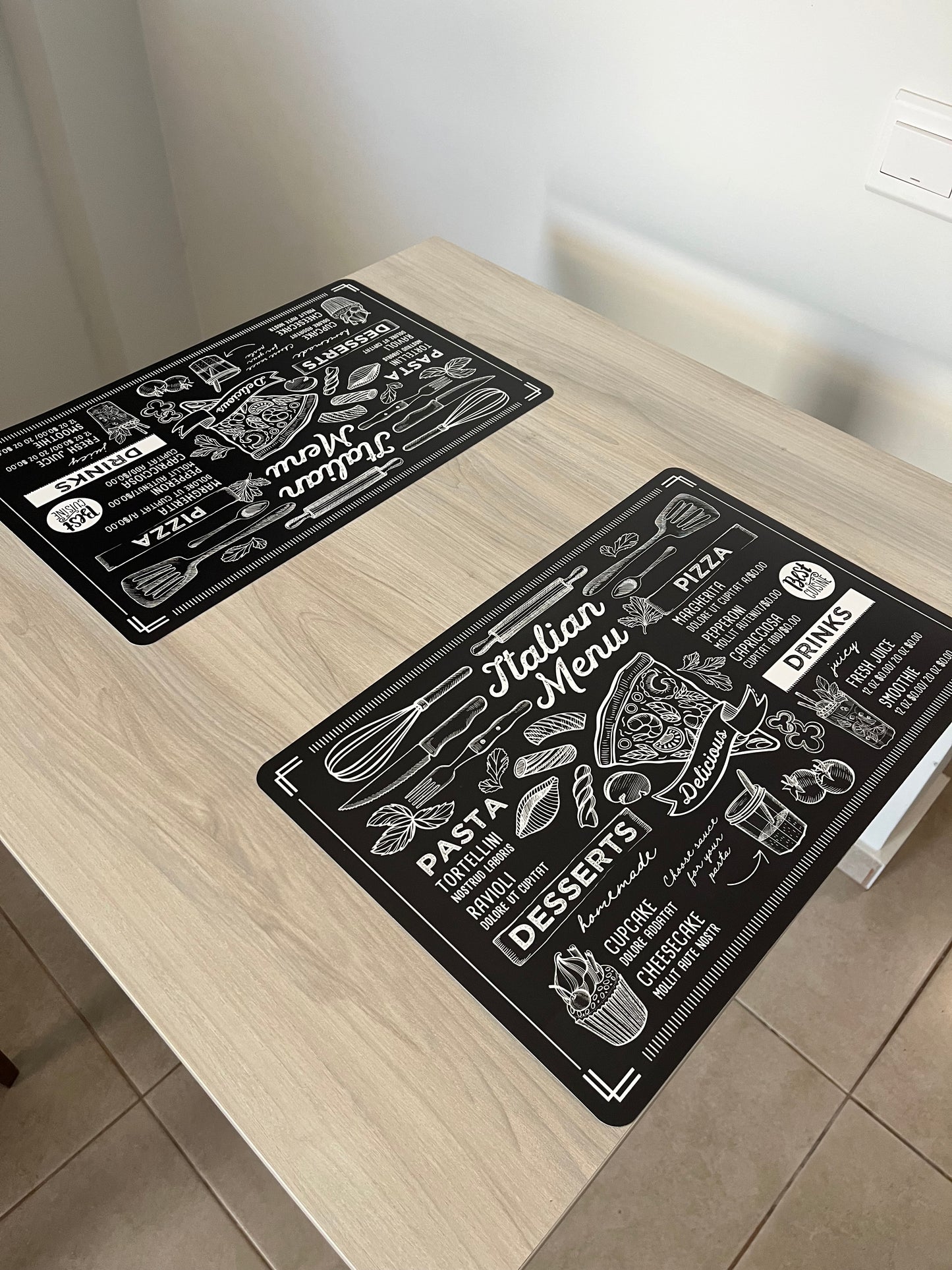 Waterproof Placemats