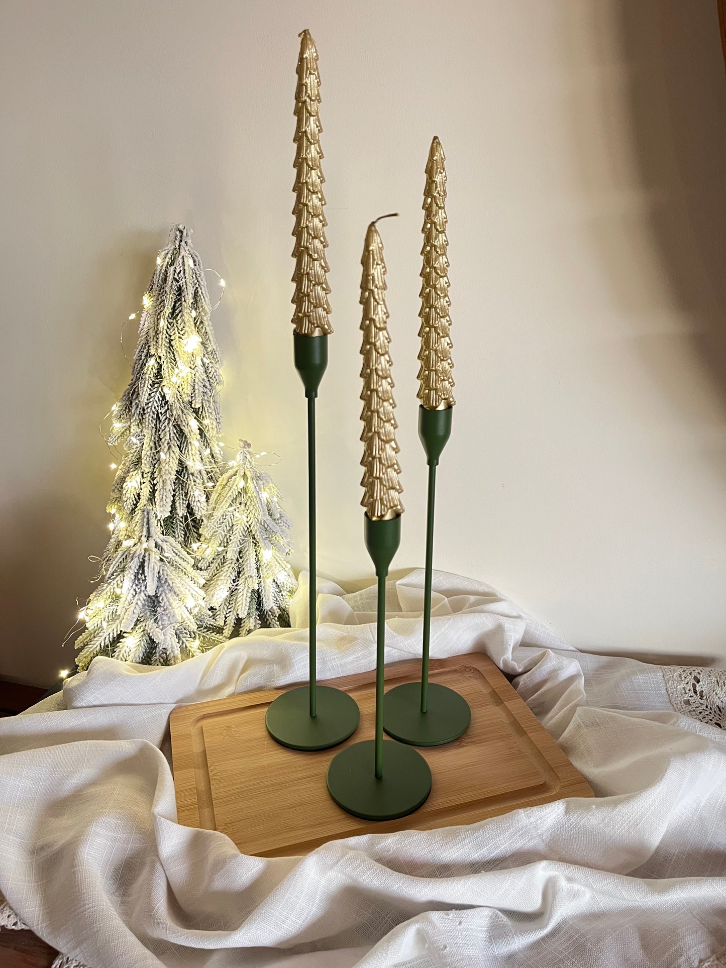 Colorful Candle Holder Set of 3