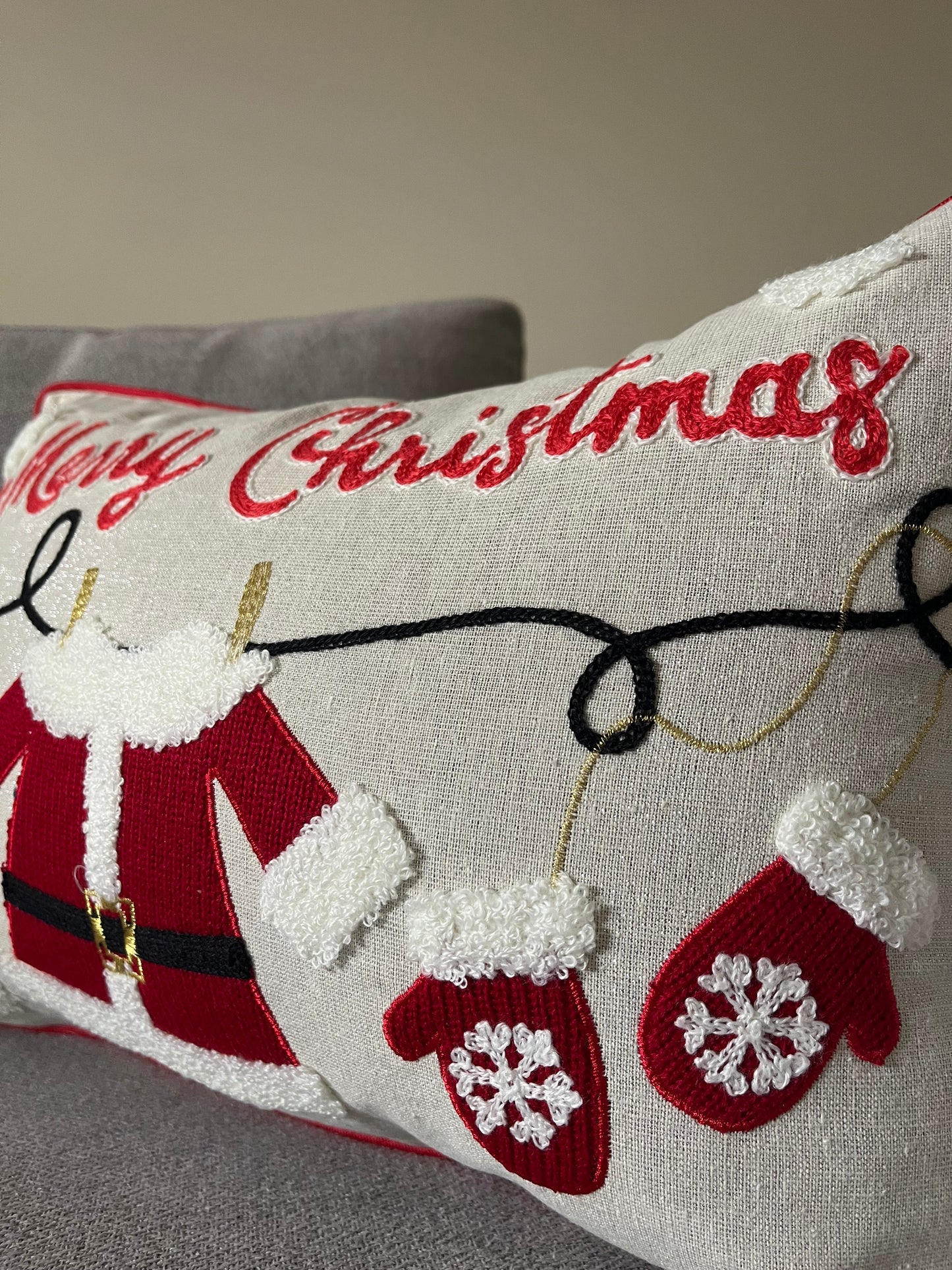 Christmas Santa Clothes Cushion Cover 30x50cm