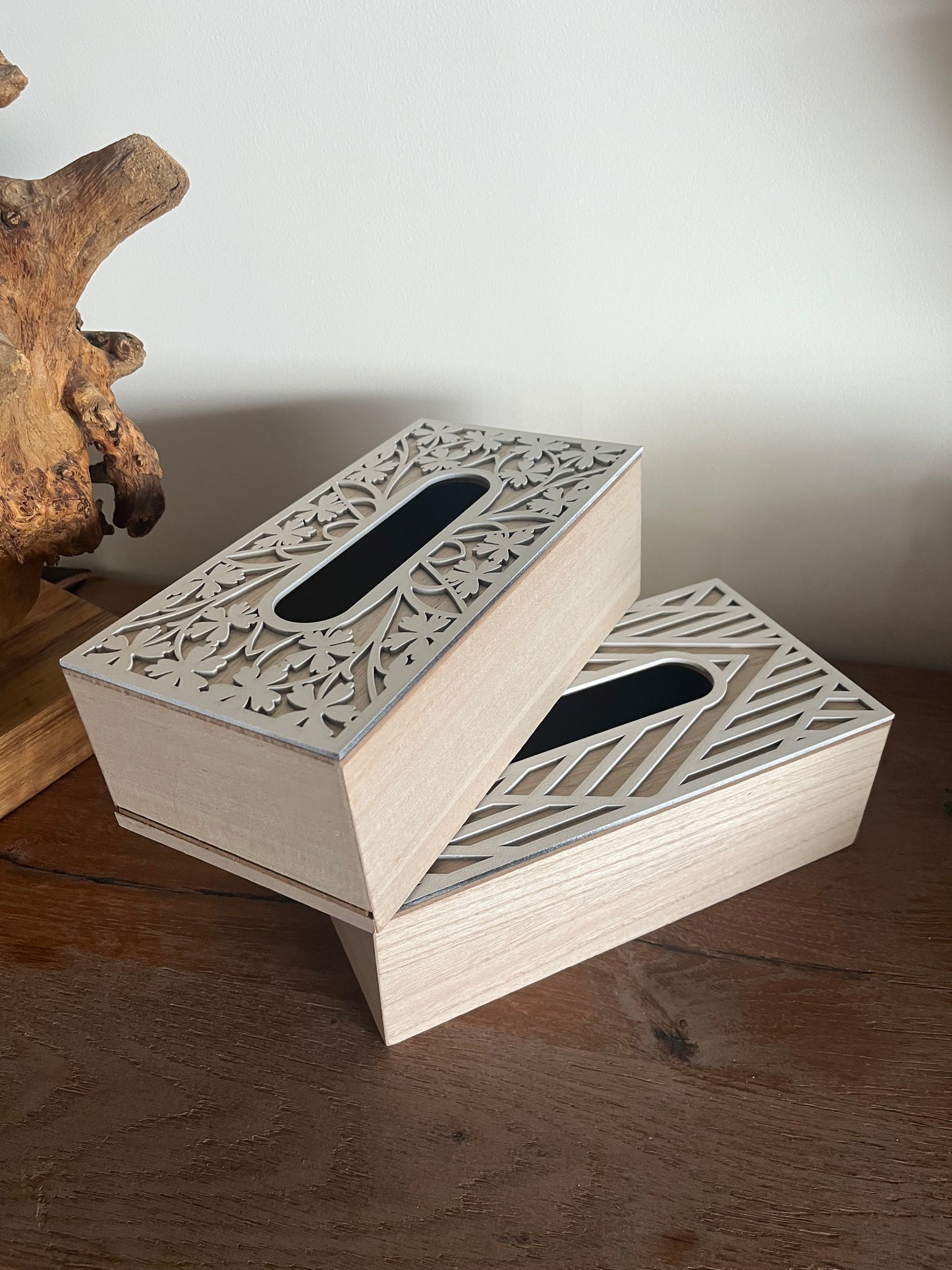 Wooden Tissue Box