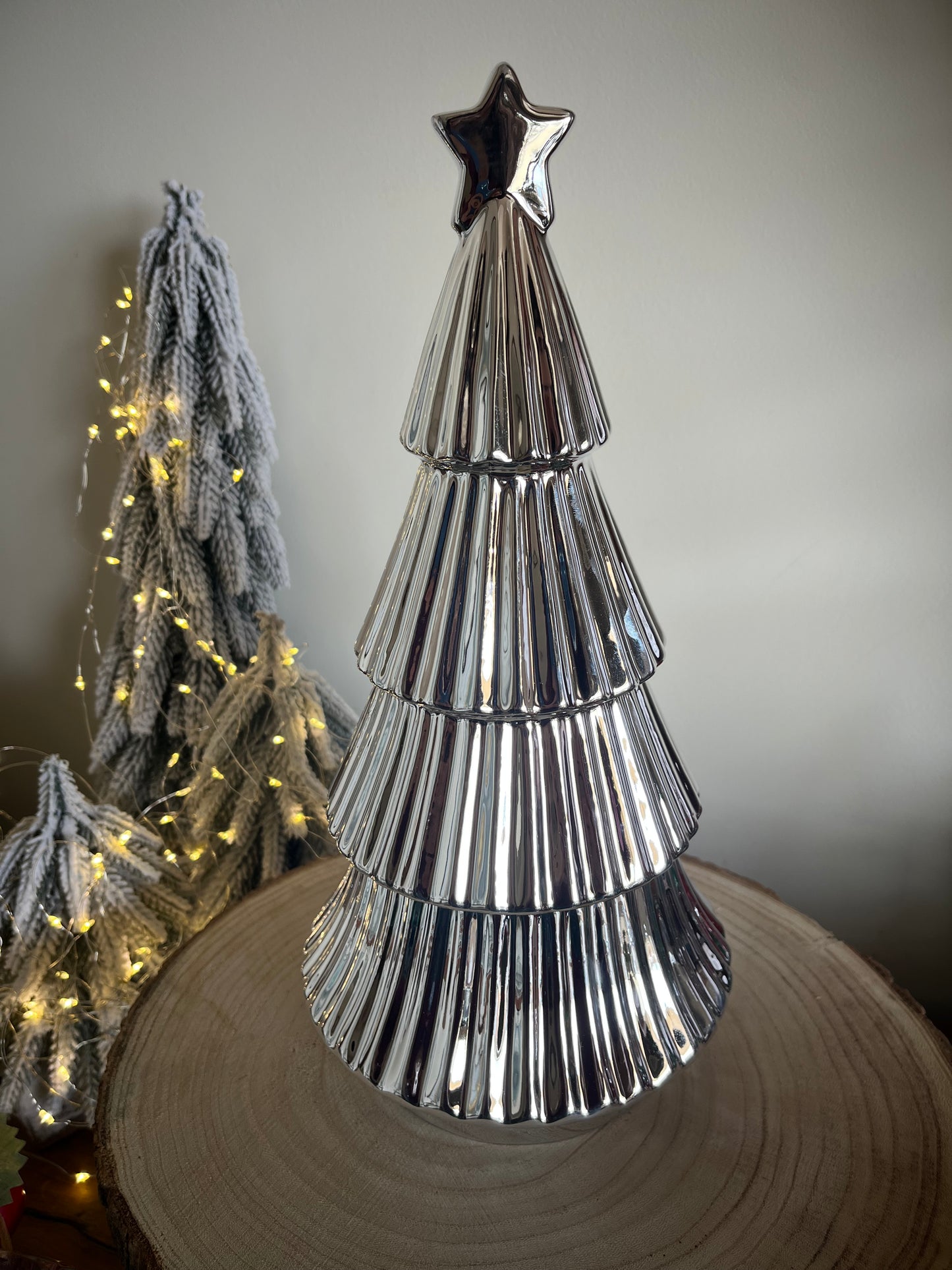 Christmas Silver Decorative Tree
