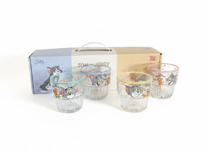 Disney Set of 4 Glass Cups
