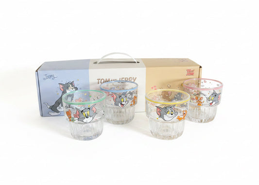Disney Set of 4 Glass Cups