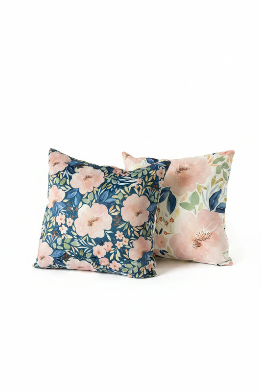Colorful Flower Cushion Cover & Filling