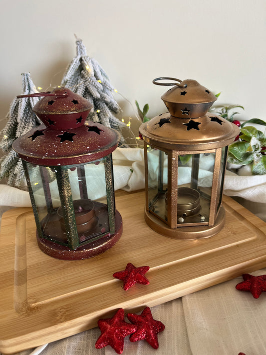 Christmas Decorative Medium Round Lantern