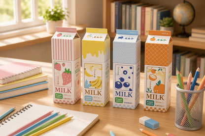 Milk Bottle Pencil Case