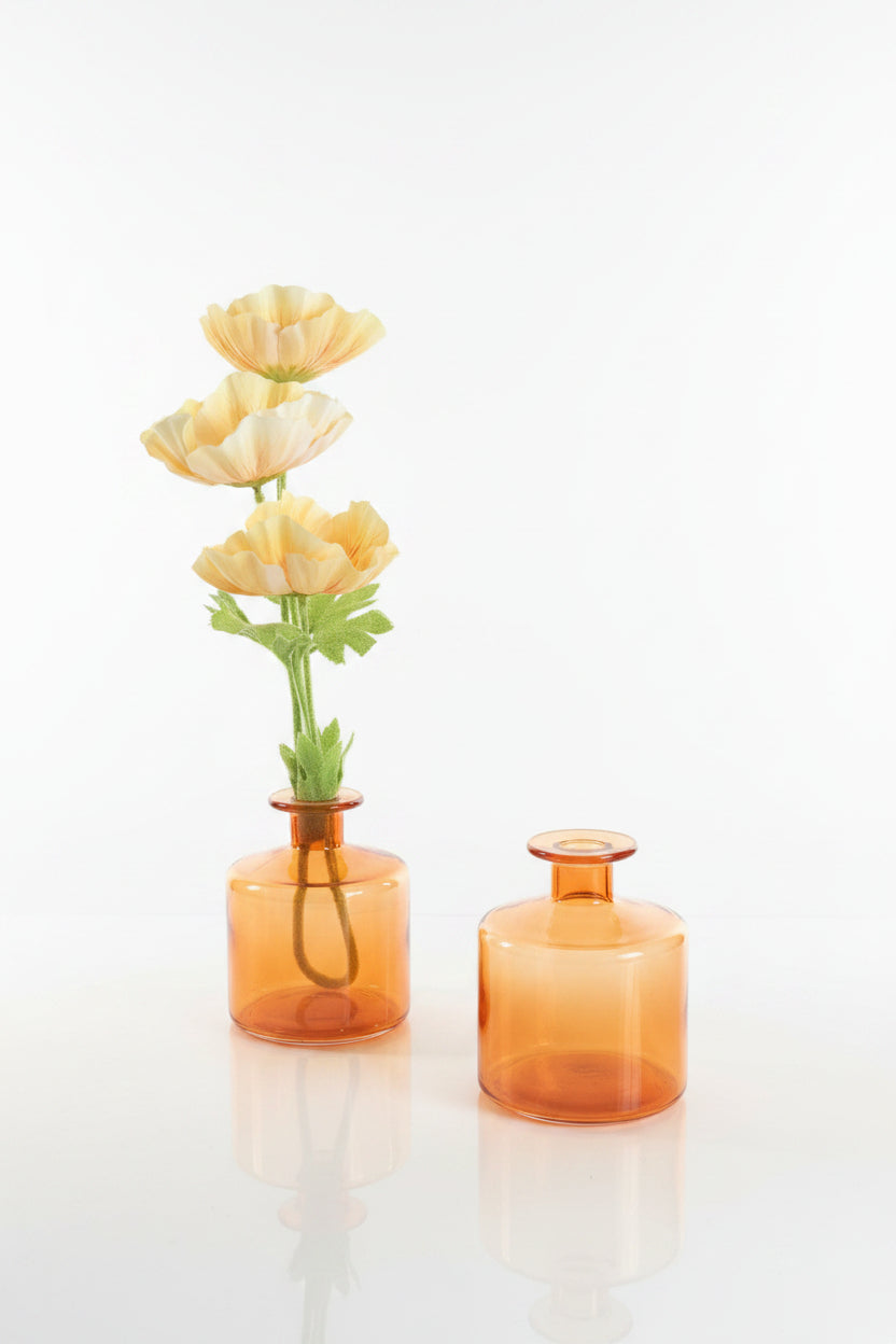 Colorful Glass Small Vases