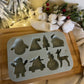 Christmas Silicone Mold - Several Shapes