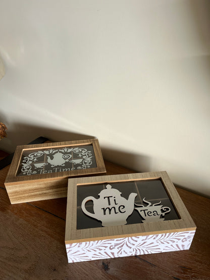 Wooden Tea Box