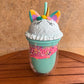 Unicorn 3D Straw Cup