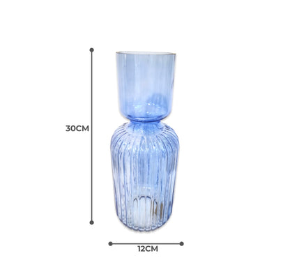 Long Strip Glass Vase